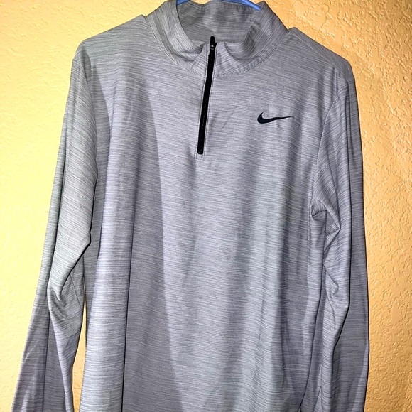 Nike Other - Nike Men's Dri-FIT Element ½ Zip Running Top in gray - Small
